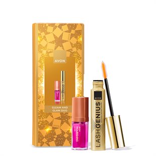 Sada řasenky a péče na rty v dárkovém balení