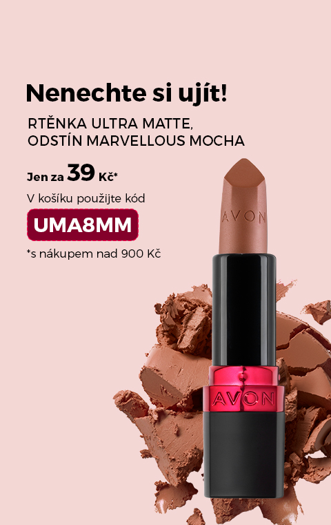 Rtěnka Ultra Matte, odstín Marvellous Mocha jen za 39 Kč. V košíku použijte kód UMA8MM